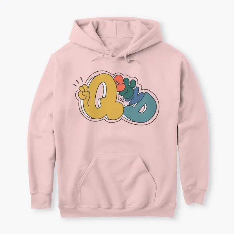 Qcknd Cartoon Hoodie!